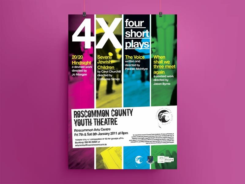 4X - Four Short Plays - Roscommon County Youth Theatre