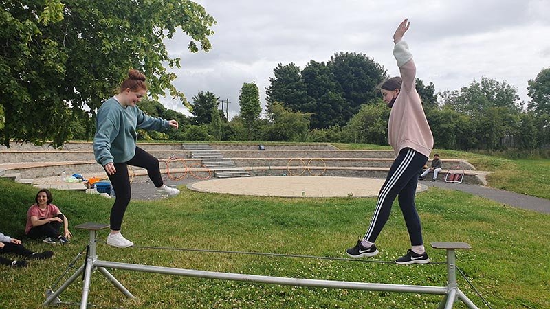 Galway Community Circus Workshop - Roscommon County Youth Theatre Summer Camp 2021